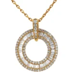 K18 ダイヤモンド ネックレス 2.5ct