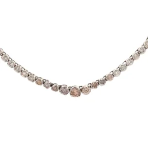 K18WG ダイヤモンド ネックレスペンダントトップ 3ct