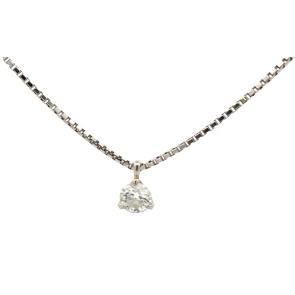 Pt900/Pt850 ダイヤモンド ネックレス/ペンダントトップ 1.093ct