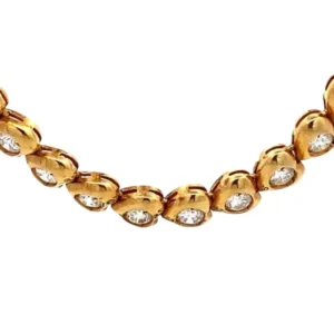 K18 ダイヤモンド ネックレス 10.68ct