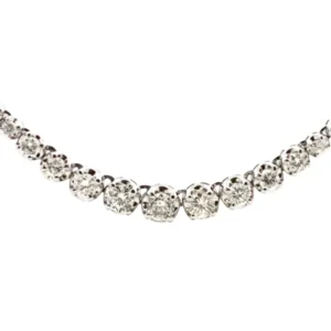 Pt900Pt850 ダイヤモンド ネックレスペンダントトップ 5ct