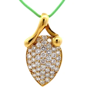 K18 ダイヤモンド ネックレスペンダントトップ 3ct