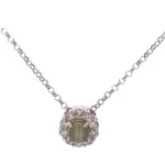 Pt850・Pt900 キャッツアイ・ダイヤモンド 1.13・D0.65ct 