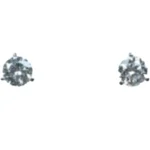 K14WG ダイヤモンド ピアス/イヤリング 0.531・0.534 ct