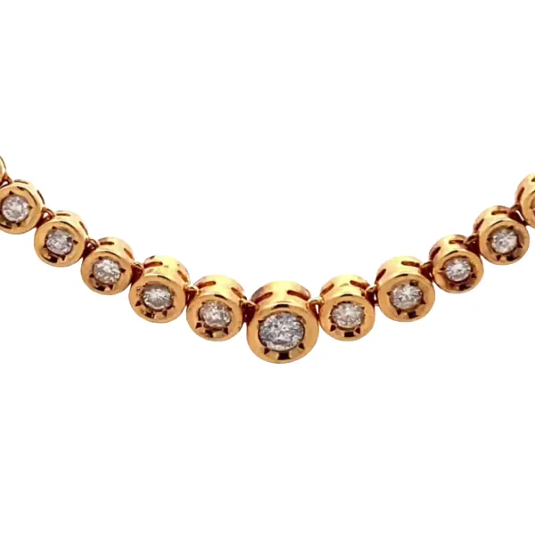 K18 ダイヤモンド ネックレス/ペンダントトップ 2ct