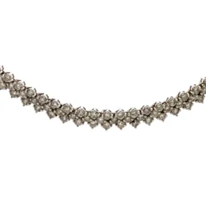 K18WG ダイヤモンド ネックレスペンダントトップ 13.01ct