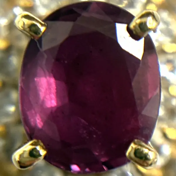 ルビー　0.55ct