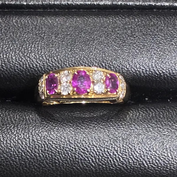 ルビー　0.81ct
