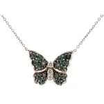 K18/K18WG アレキサンドライト・ダイヤモンド ネックレス/ペンダントトップ A0.82・D0.08ct