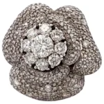K18WG ダイヤモンド 0.802・3.508ct