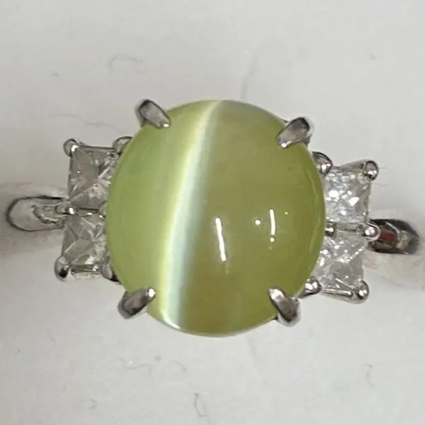 クリソベリルキャッツアイ　4.02ct