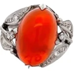 PtPm オパール・ダイヤモンド 6.22ct
