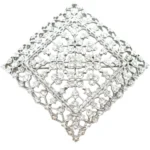 K18 ダイヤモンド ブローチ D1.37ct