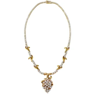 K18 ダイヤモンド ネックレスペンダントトップ 15.17ct