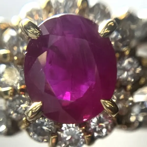 ルビー　0.86ct