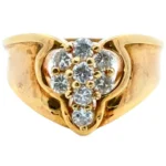 K18 ダイヤモンド リング 0.5ct