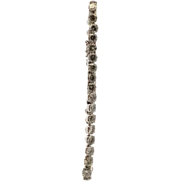 K18WG ダイヤモンド ブレスレット 8.5ct