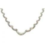 Pt･Pm900 ダイヤモンド ネックレス D9.71ct