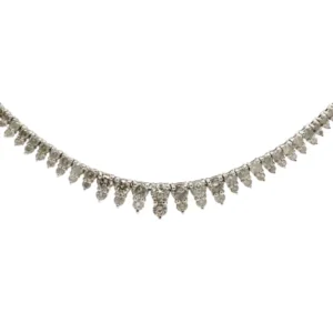 K18WG ダイヤモンド ネックレスペンダントトップ 7ct
