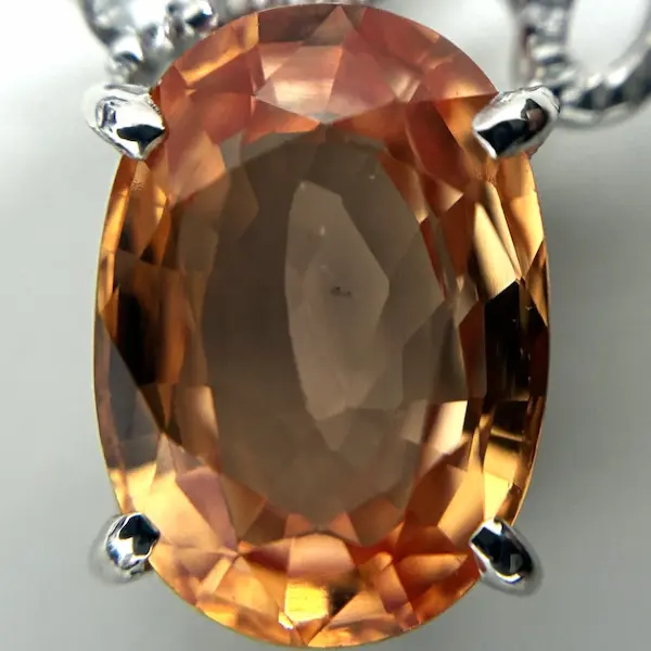 オレンジサファイア　2.72ct
