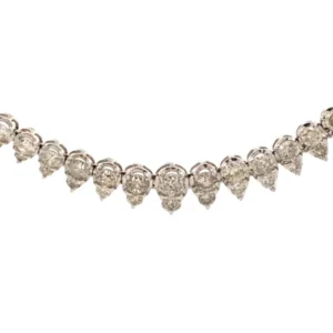 Pt･Pm850 ダイヤモンド ネックレス/ペンダントトップ 10.01ct
