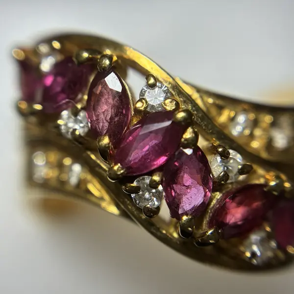 ルビー　0.75ct