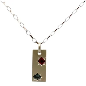 K10 アレキサンドライト・ルビー ネックレスペンダントトップ 0.327・0.39ct