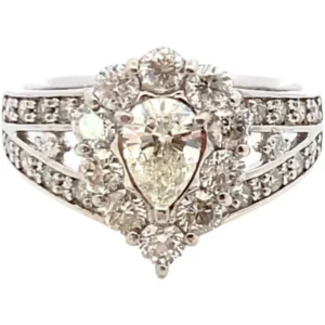 Pt･Pm900 ダイヤモンド リング 0.439・0.95ct