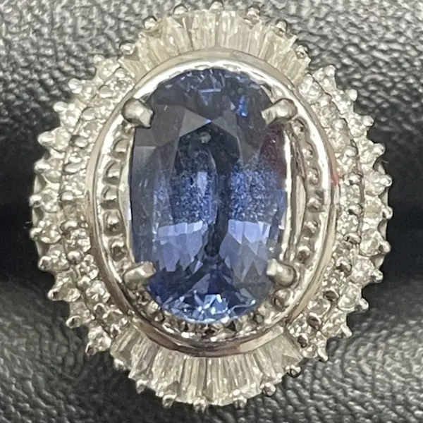 サファイア　4.12ct