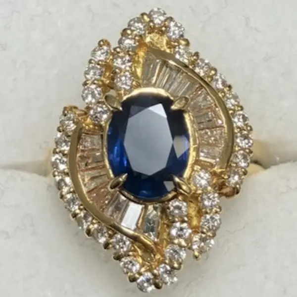 サファイア　1.551ct