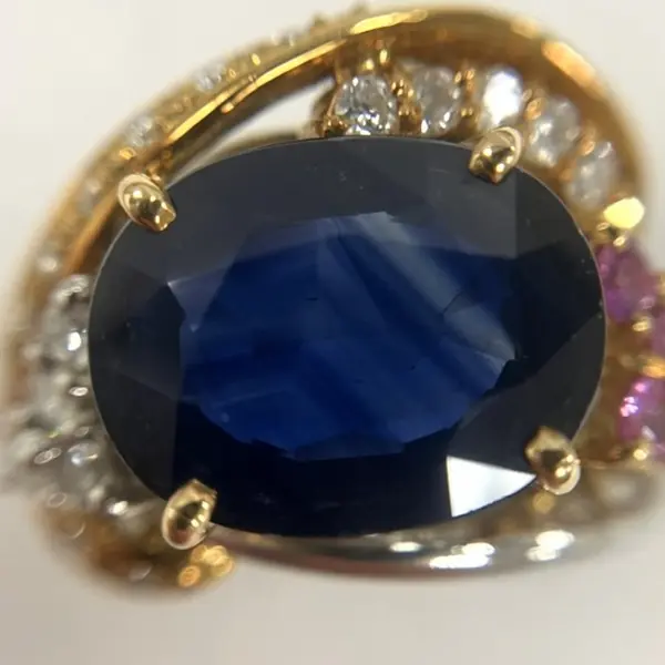 サファイア　4.12ct