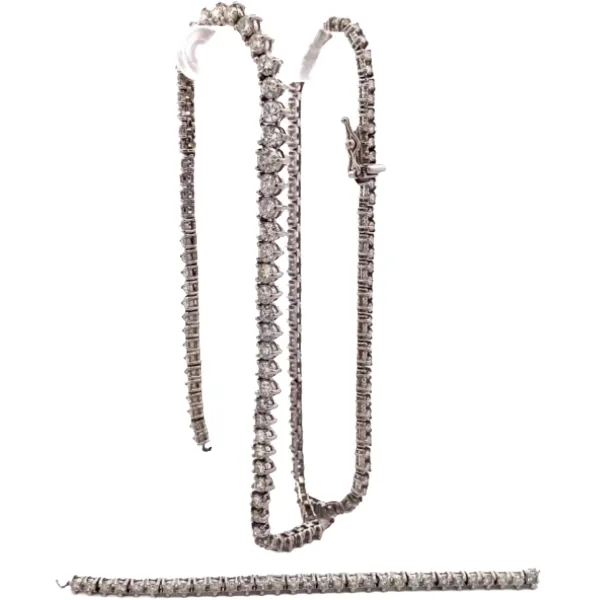 Pt･Pm850 ダイヤモンド ネックレス/ペンダントトップ 5ct