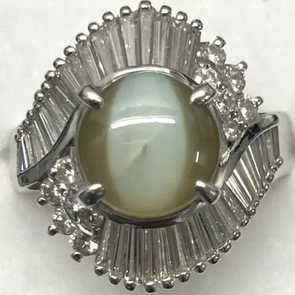 クリソベリルキャッツアイ　3.75ct