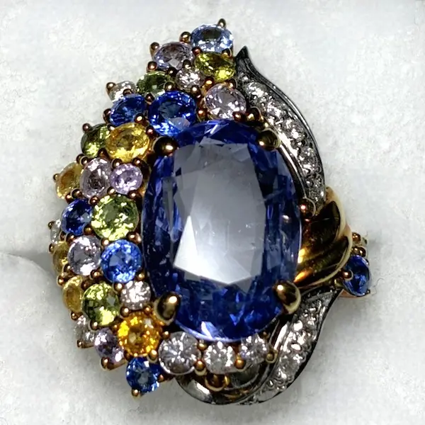 サファイア　7.52ct