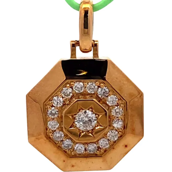 K18 ダイヤモンド ネックレス/ペンダントトップ 0.55ct