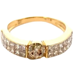 K18 ダイヤ 0.4・D0.8ct