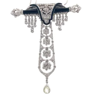 K18 ダイヤモンド・オニキス 0.76・1.25ct