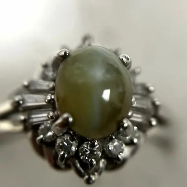 クリソベリルキャッツアイ　1.34ct