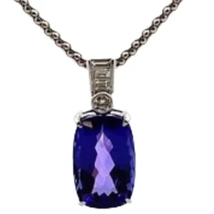 K18WG タンザナイト・ダイヤ 8.93・D0.23ct