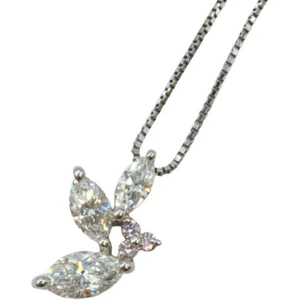 Pt900/Pt850 ダイヤモンド ネックレス/ペンダントトップ 0.504・0.310・0.194・0.05ct