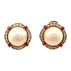 真珠・パール ピアス