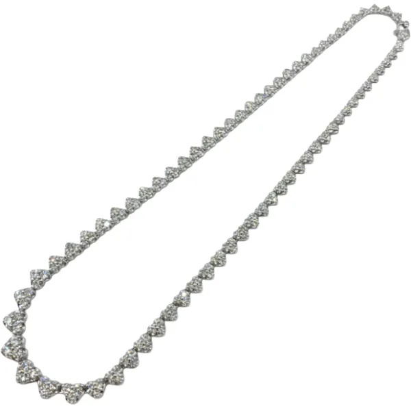 Pt･Pm900 ダイヤモンド ネックレス/ペンダントトップ D7.04ct