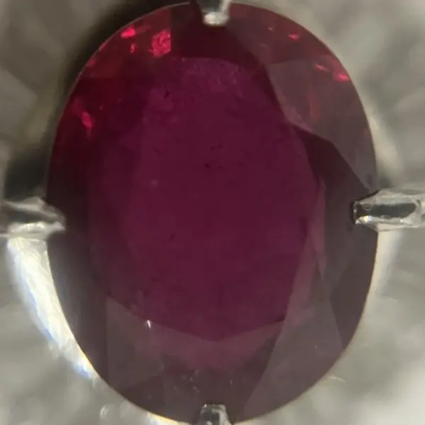 ルビー　1.58ct