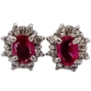 ルビー（紅玉） ピアス