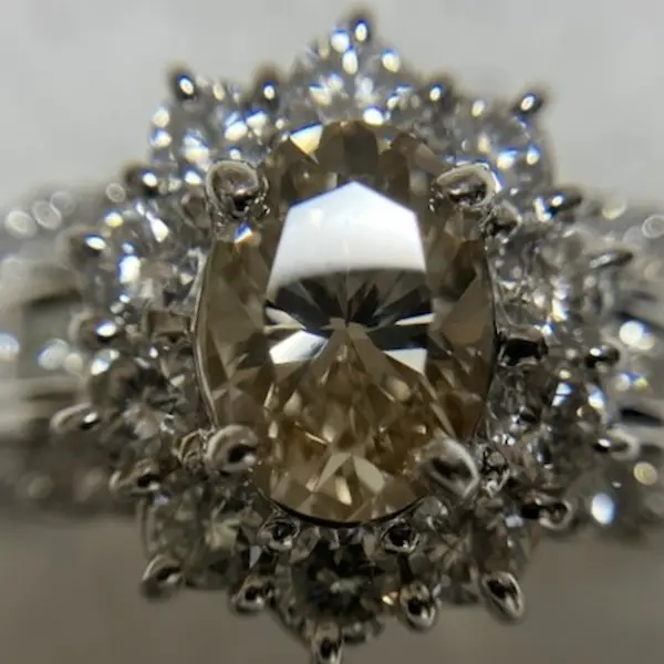 ブラウンダイヤ　1.007ct