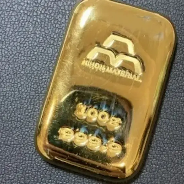 日本マテリアル　インゴット100g