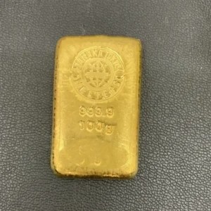 田中貴金属　インゴット100g