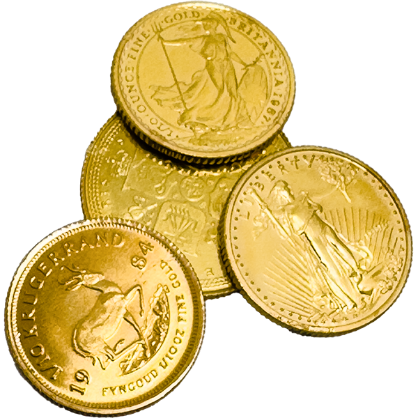 22金(K22)金貨4点まとめ