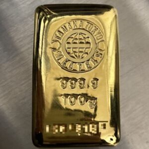 田中貴金属　インゴット100g