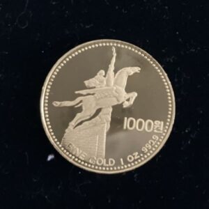 朝鮮民主主義人民共和国金貨　1オンス
